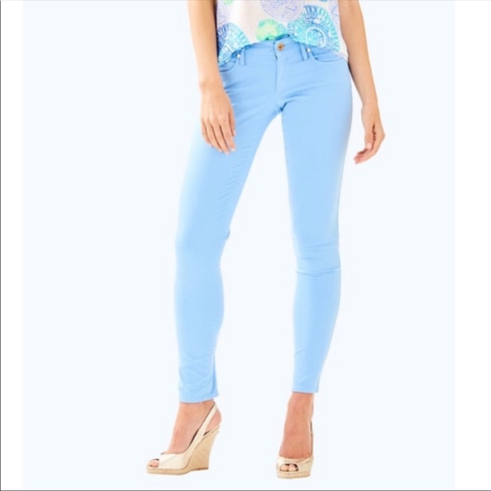 Lilly Pulitzer Worth Skinny Pants -Size 16